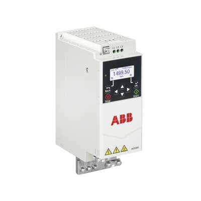 ACS180 სერიის სიხშირული ამძრავი, 220 ვ-ზე, 1.5 კვტ, 7.8 ამპ,კედელზე დასაკიდი, IP21 3AXD50000716609