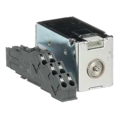 ჩართვის კოჭა 24 ვ, E1.2-E6.2 ზომის ავტომატებზე (1600-6300 ამპ) 1SDA073681R1