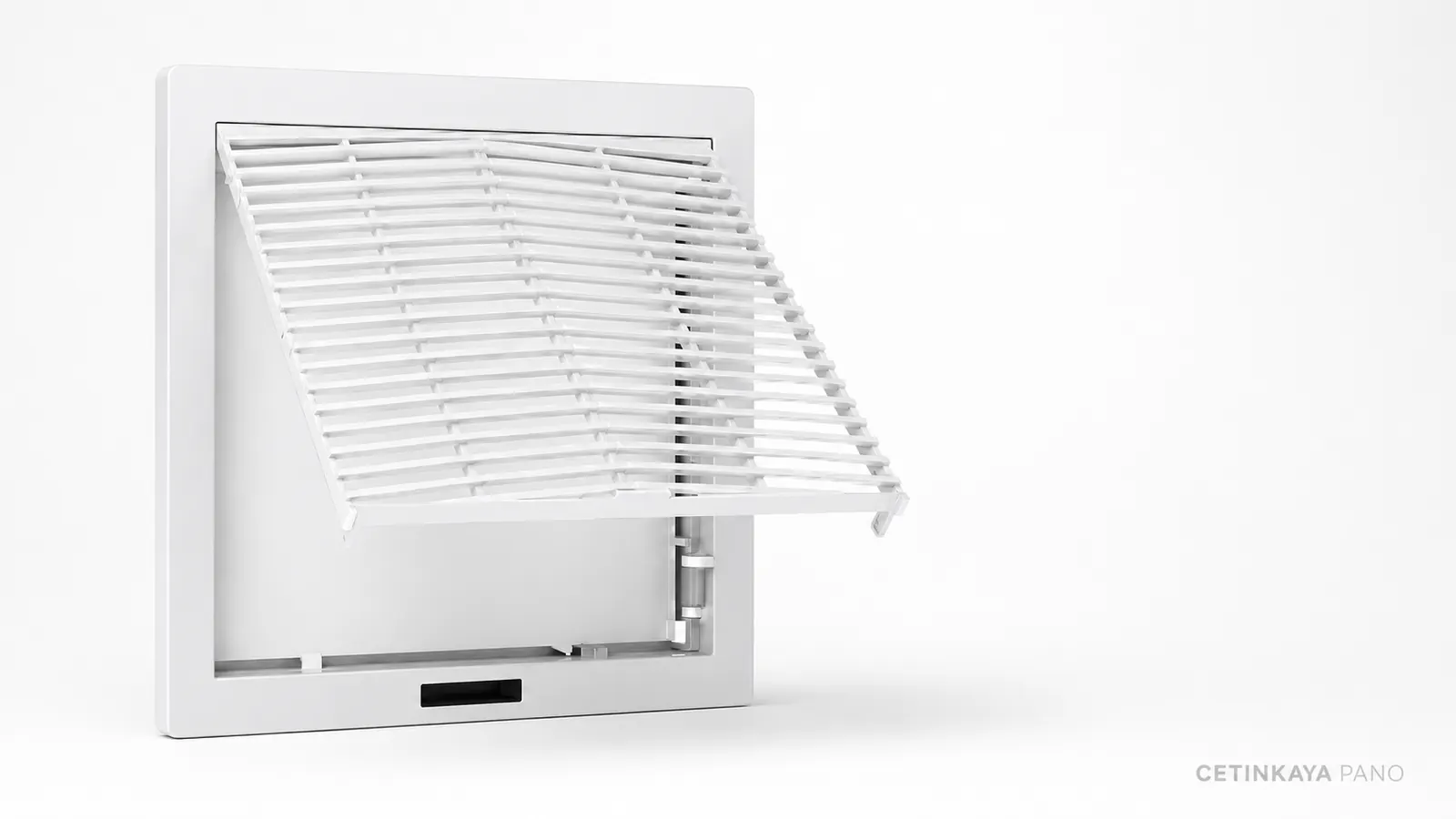 ცხაური ფილტრით 160x160   IP 54 V02-160-003